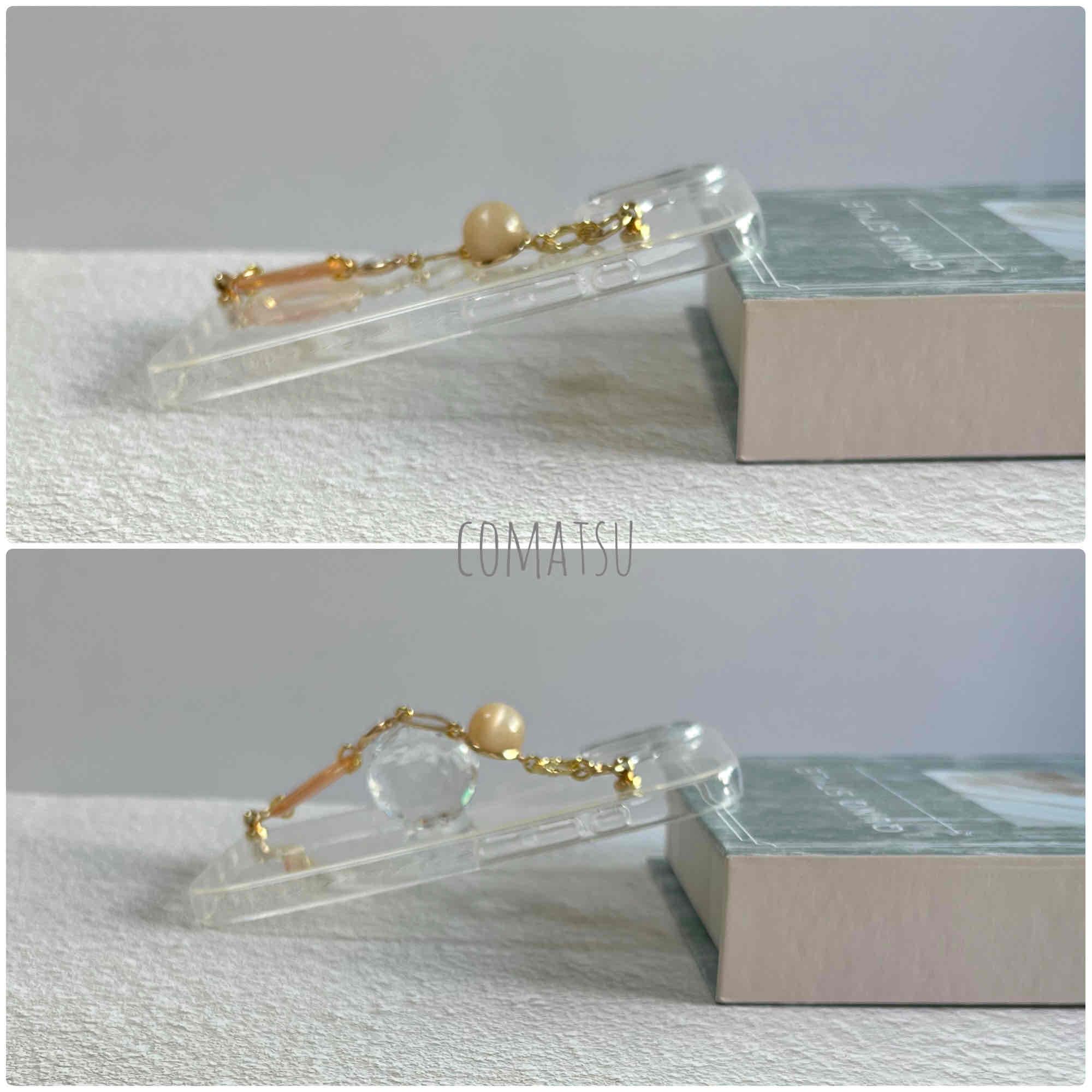 ふんわりColor ハンドホルダースマホケース デザインCharmストラップカバー | 3枚目